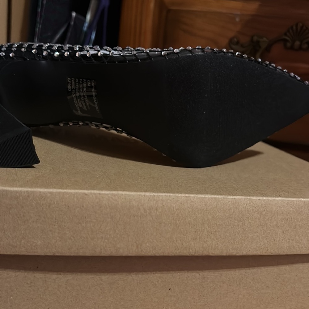 Rhinestone booties - Picture 3 of 4